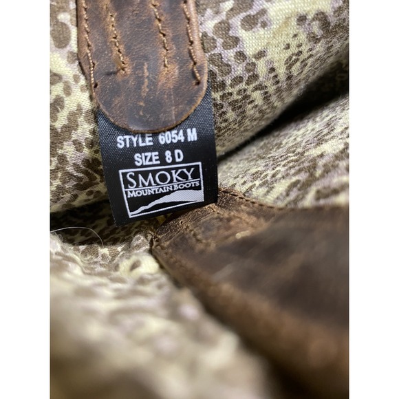 Smoky Mountain Western Boots Womens  Snip Toe 8 D Brown 6054